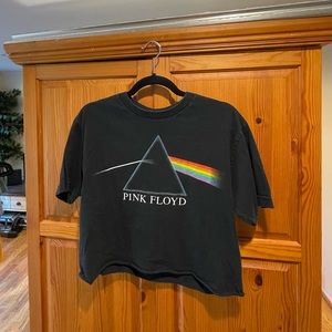 Pink Floyd cropped-tee